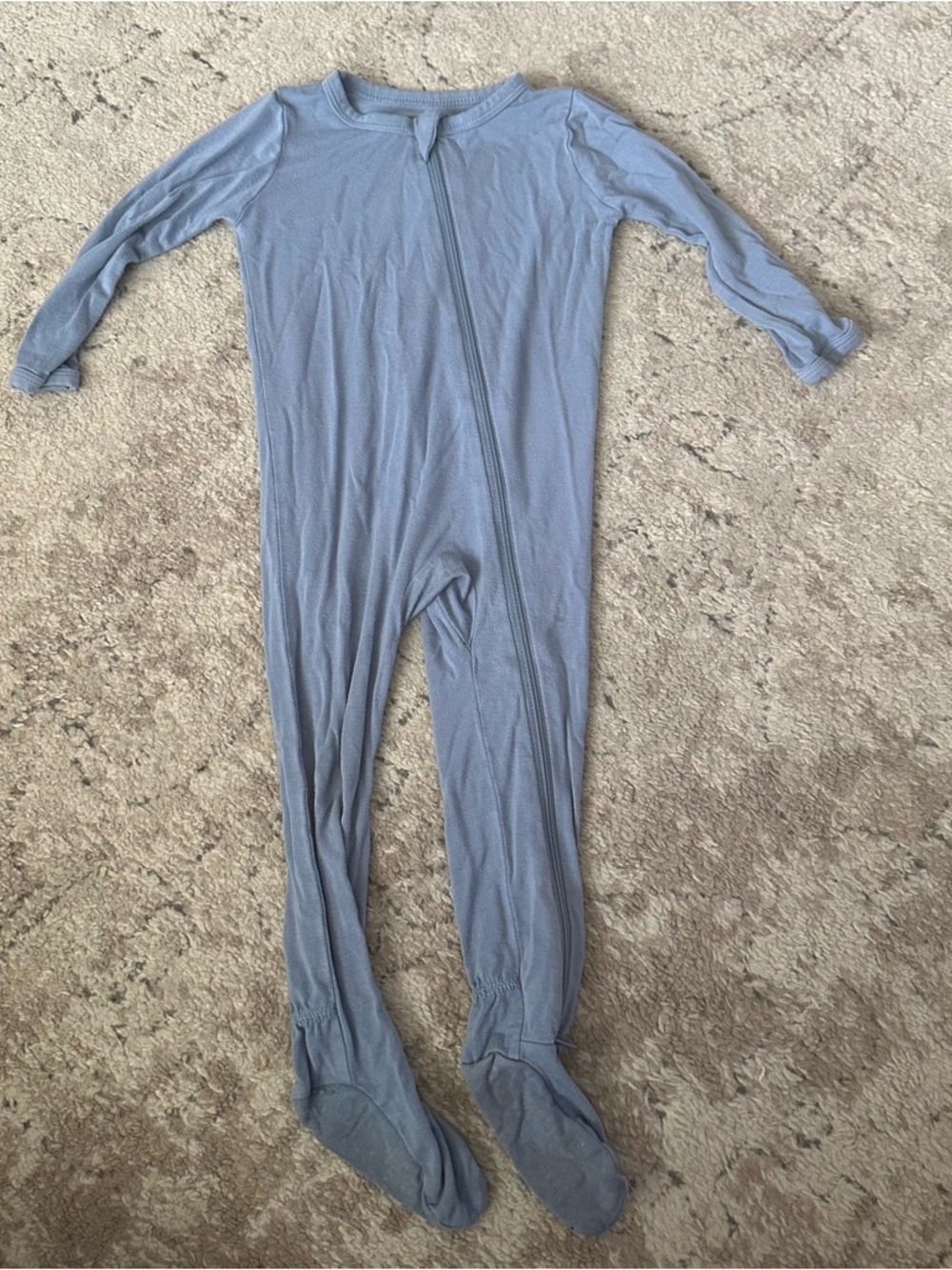 Kyte BABY Blue Footed One-Piece Pajama